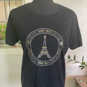 Paris XL Black T-shirt